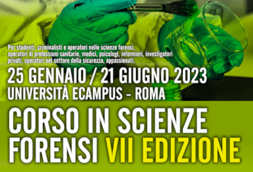 corso scienze forensi