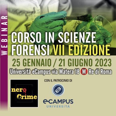 corso in scienze forensi