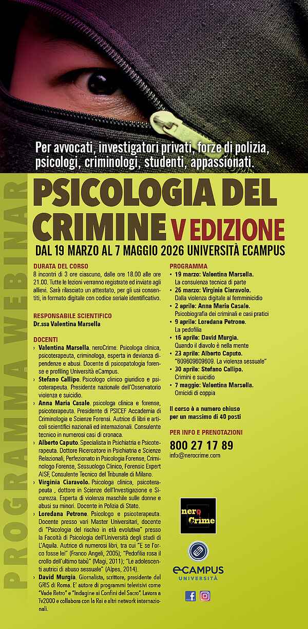 Psicologia del crimine - V edizione