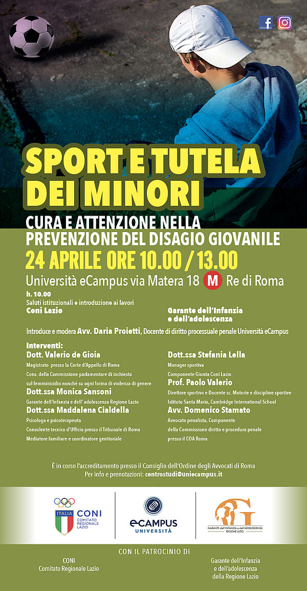 Sport e tutela dei minori