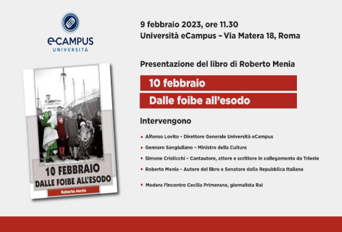 Presentazione del libro di Roberto Menia