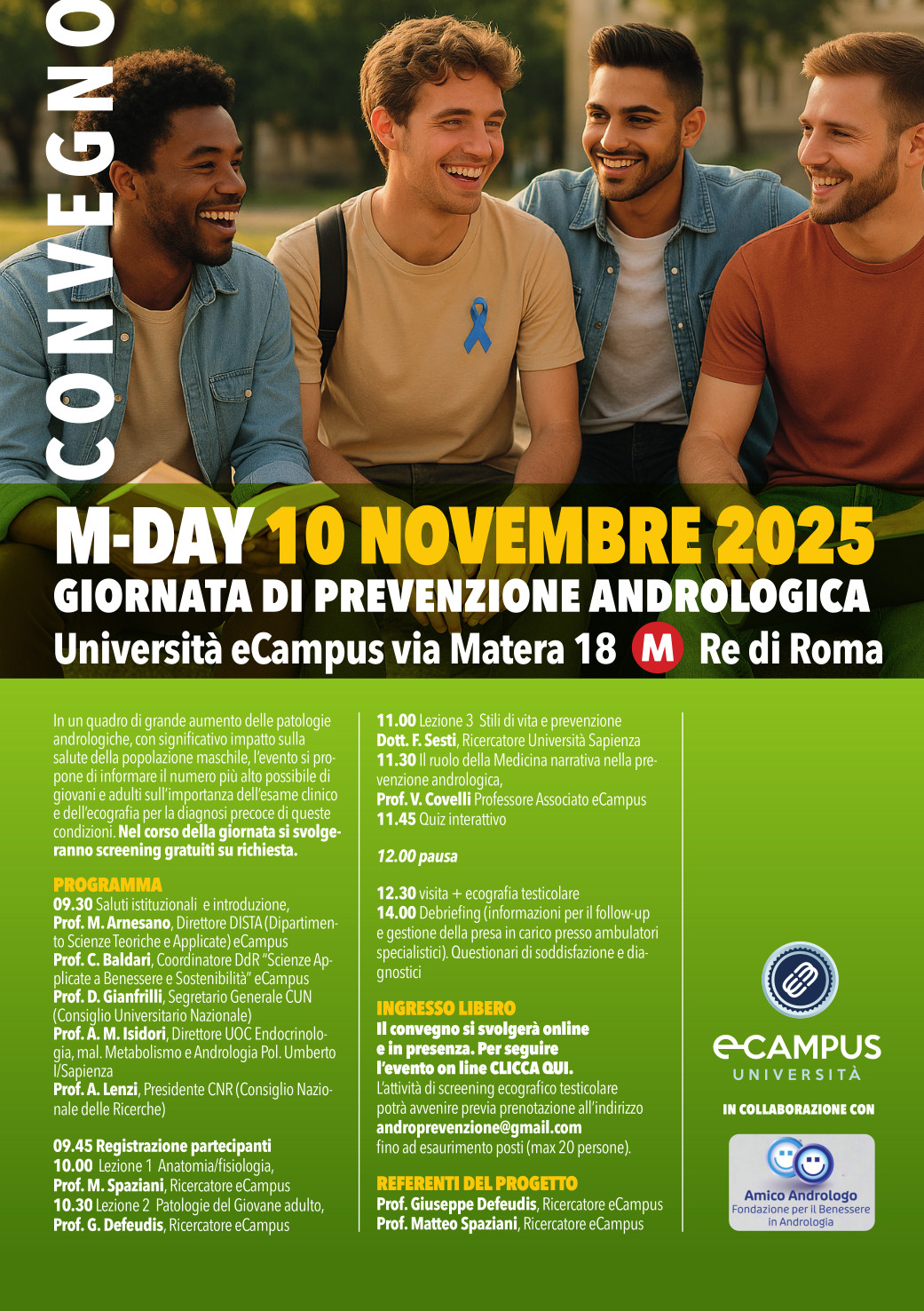 giornata di prevenzione andrologica