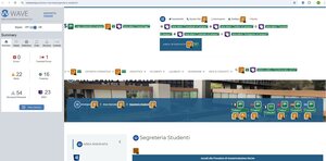 validazione Wave pagina Segreteria Studenti