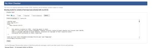 validazione HTML pagina Personale Studente