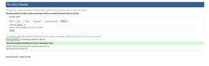 validazione HTML pagina Info e Contatti