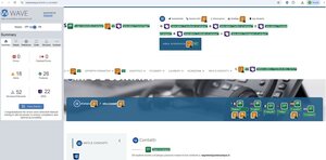 validazione webAIM pagina Info e Contatti