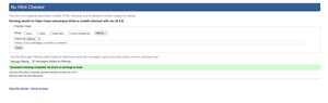 validazione HTML pagina Info e Contatti